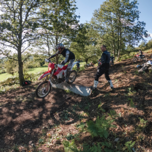 Saut buse franchissement enduro