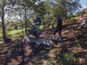 Saut buse enduro moto