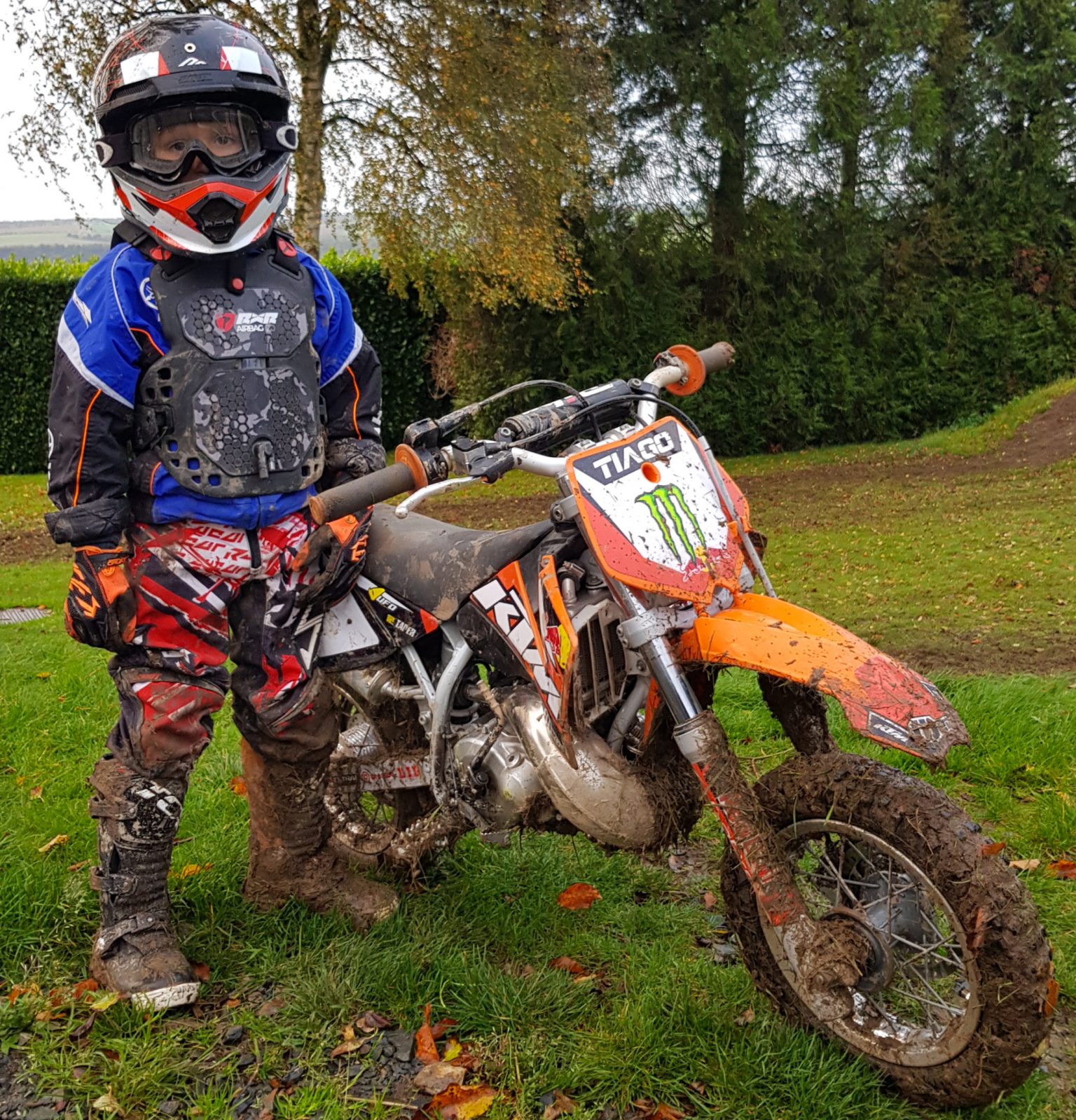 tiago Duke Enduro Stage Enfants